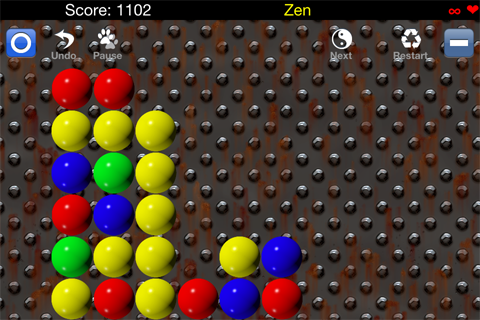 Demolish! Pairs iPhone Zen mode with Balls